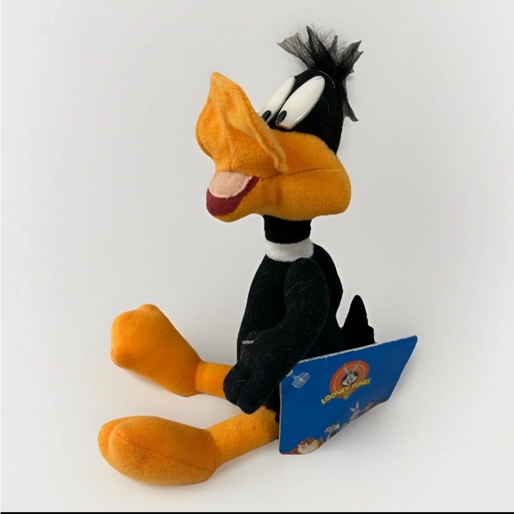 1998 Vintage Daffy Duck Warner Bros. Studio Store 10” Plush Looney Tunes w/ Tag
